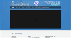 Desktop Screenshot of matthewwertmd.com
